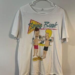 Vintage beavis and butt head spring break shirt
